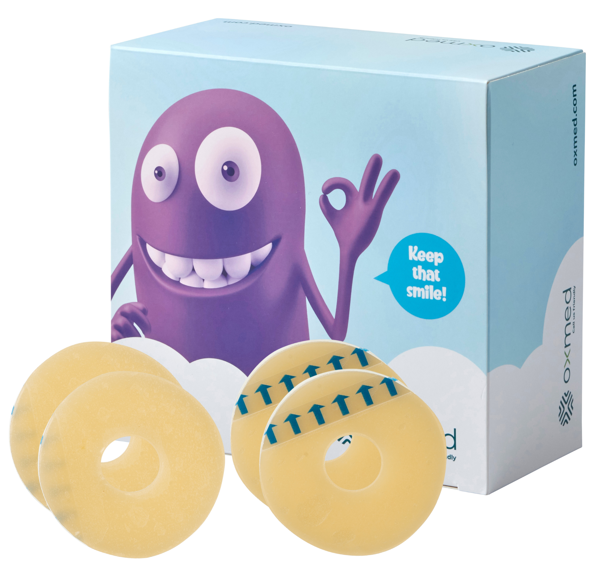 ZenSetiv moaldable hidrokoloidiniai masės žiedai 4mm/5cm 20 vnt. (OxMed)
