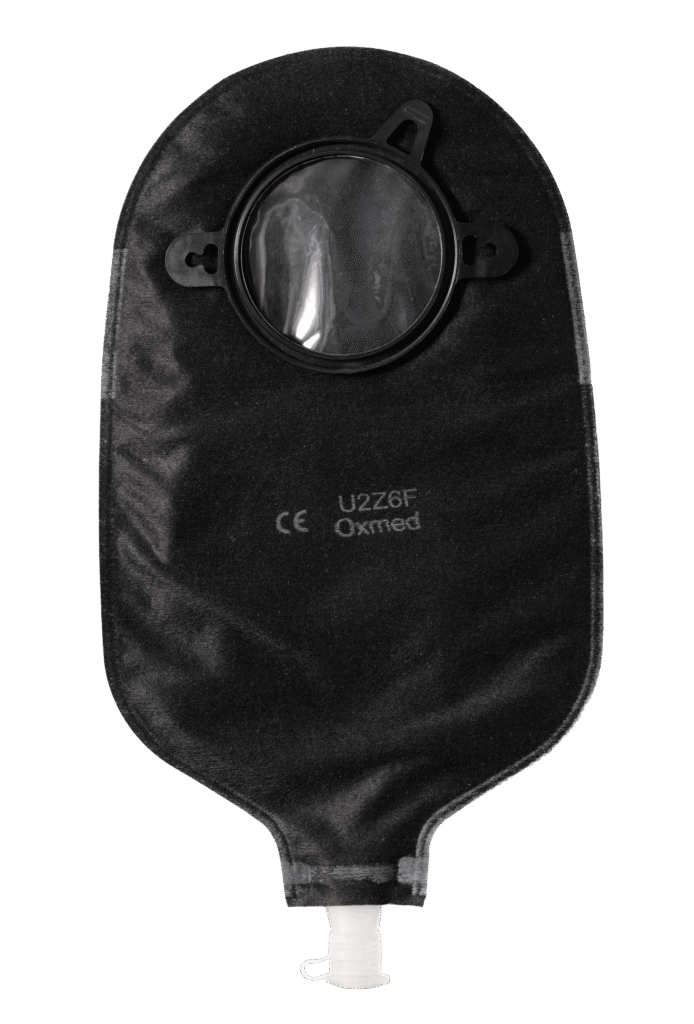 Zensiv LAVA Black dviejų dalių urostominiai rinktuvo maišeliai (OxMed) – 40mm